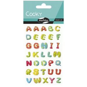 Stickers Cooky Maildor - alphabet peps