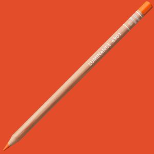 Crayon de Couleur Luminance Caran d'Ache - orange cad. foncé (imi)