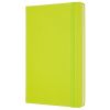 Carnet Moleskine Rigide - 13x21 cm - Ligné - Vert citron