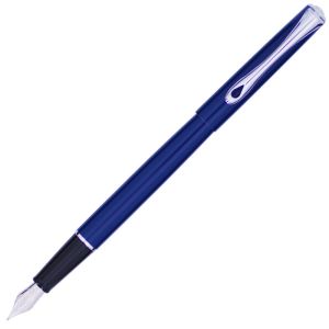 Stylo-Plume Diplomat Traveller - Bleu marine - Plume moyenne