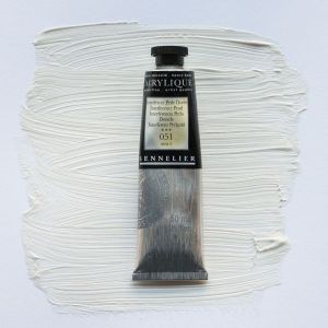 Peinture Acrylique Sennelier - extra-fine - 60ml - interferent perle dorée