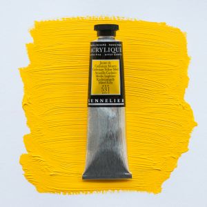 Peinture Acrylique Sennelier - extra-fine - 60ml - jaune de cadmium moyen