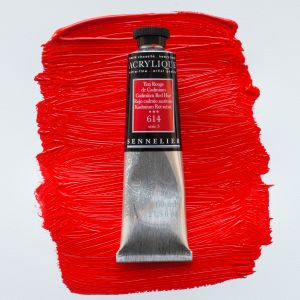 Peinture Acrylique Sennelier - extra-fine - 60ml - ton rouge de cadmium