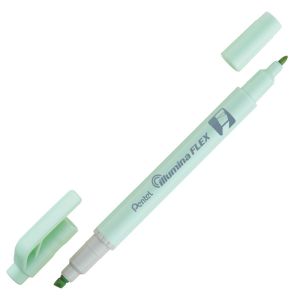 Surligneur Pastel Double Pointe Pentel Illumina - vert pastel